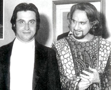 Dan Iordachescu cu Riccardo Muti.